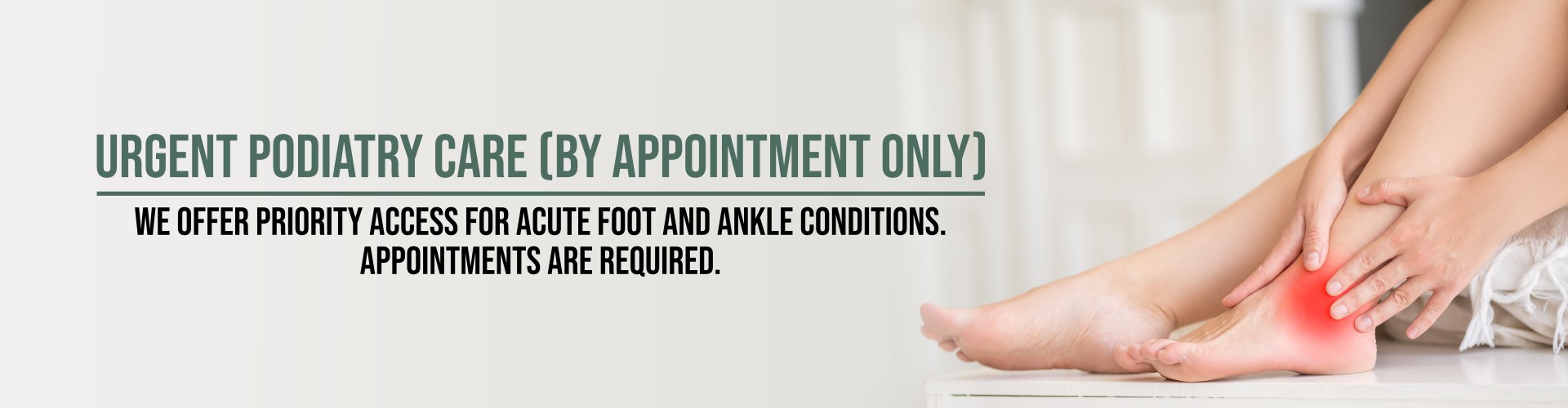 Same-Day Podiatry Appointments in Orange, CA